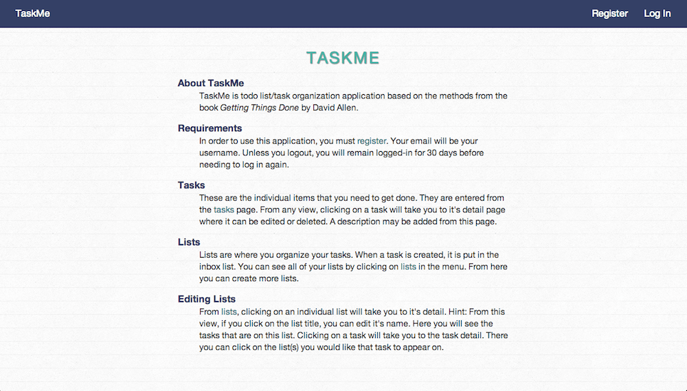 Task Application